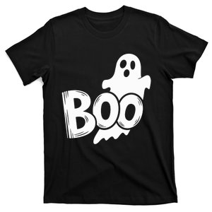 Funny Boo Ghost Retro Halloween Costume T-Shirt