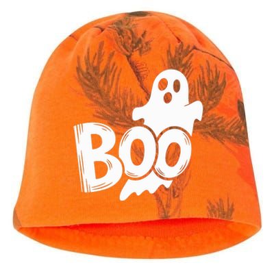 Funny Boo Ghost Retro Halloween Costume Kati - Camo Knit Beanie