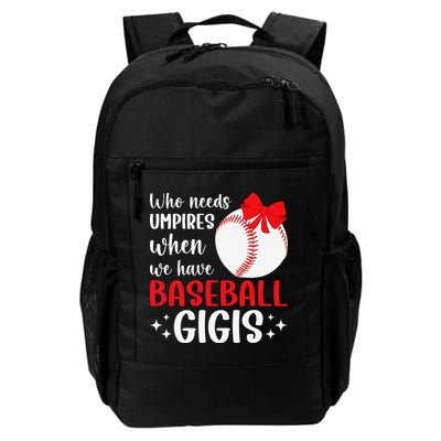 Funny Baseball Gigi Grandma Gigi Of A Baseball Player Gigi Backpack