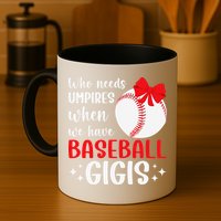 Funny Baseball Gigi Grandma Gigi Of A Baseball Player Gigi Mug
