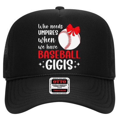 Funny Baseball Gigi Grandma Gigi Of A Baseball Player Gigi Hat