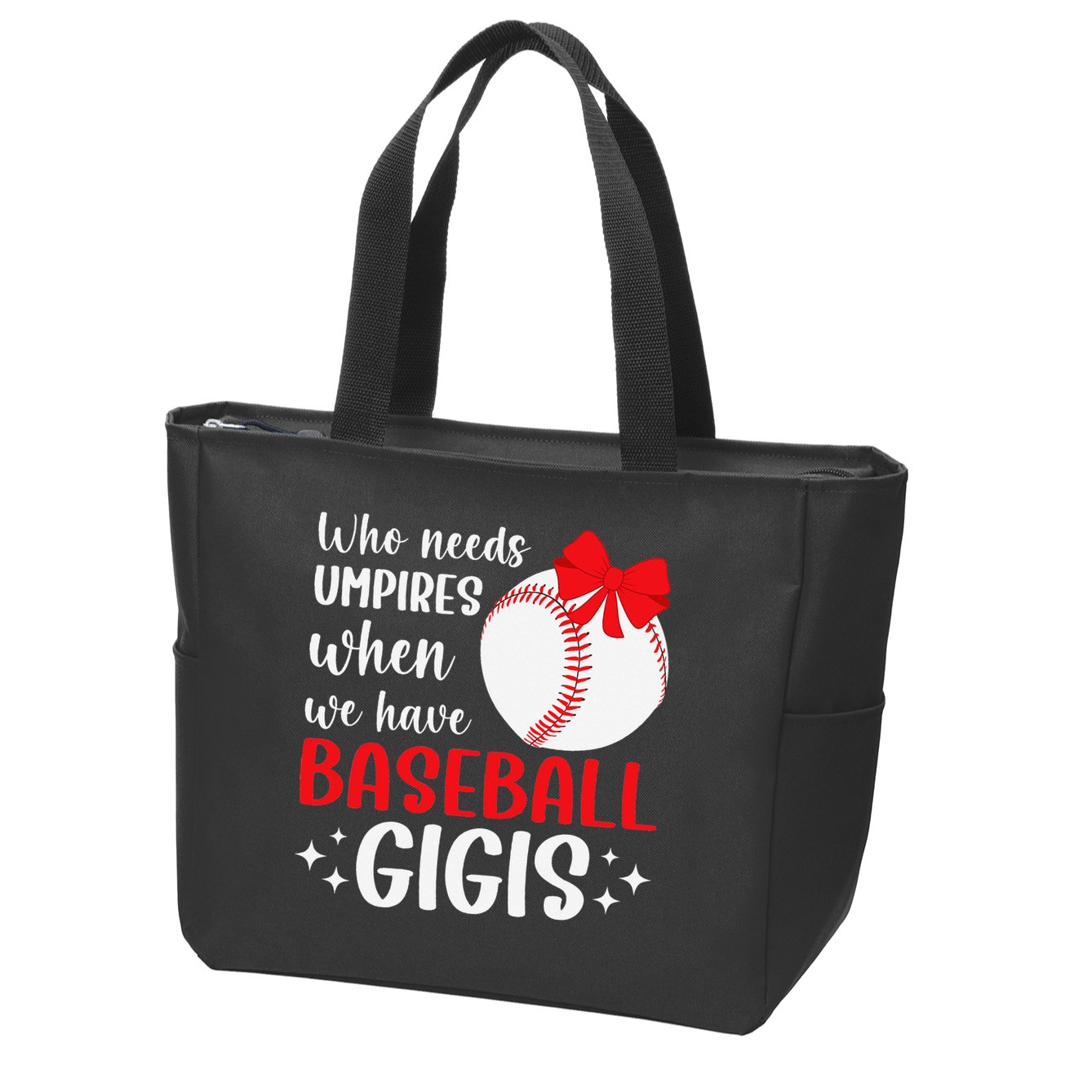 Funny Baseball Gigi Grandma Gigi Of A Baseball Player Gigi Zip Tote Bag