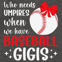 Funny Baseball Gigi Grandma Gigi Of A Baseball Player Gigi Vector Backpack