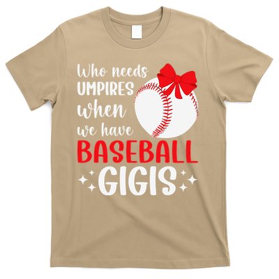 Funny Baseball Gigi Grandma Gigi Of A Baseball Player Gigi T-Shirt