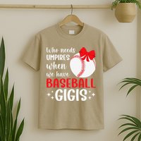 Funny Baseball Gigi Grandma Gigi Of A Baseball Player Gigi T-Shirt