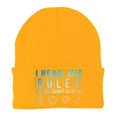 Funny Board Games Art For Women Lovers Board Gamer Knit Cap Winter Beanie