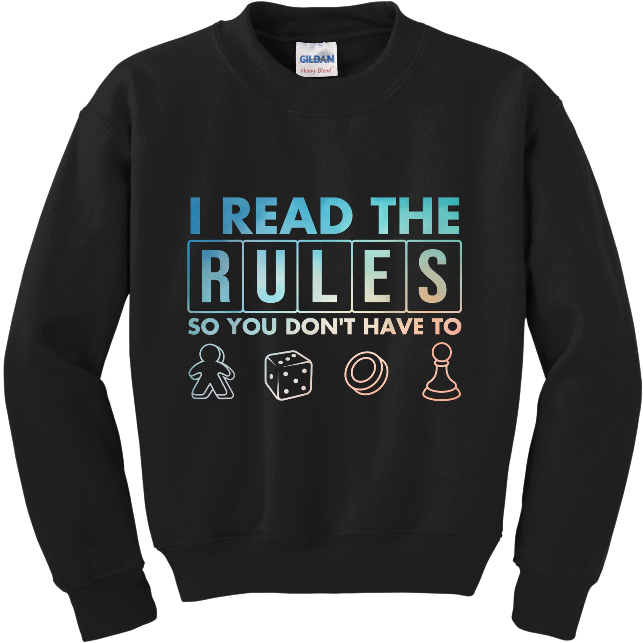 Funny Board Games Art For Women Lovers Board Gamer Kids Sweatshirt