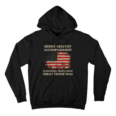 Funny Bidens Greatest Accomplishment Is Showing Trump 2024 Hoodie