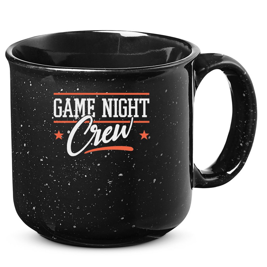 Family Board Game Night I Game Night Crew 15oz Campfire Ceramic Mug