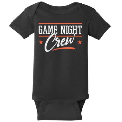 Family Board Game Night I Game Night Crew Baby Bodysuit