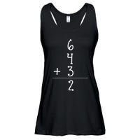 Funny Baseball Gift 6+4+3 2 Baseball Double Play Ladies Essential Flowy Tank