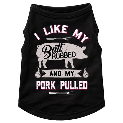 Funny Bbq Grilling Quote Pig Pulled Pork Doggie Tank