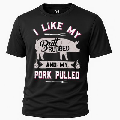 Funny Bbq Grilling Quote Pig Pulled Pork Performance Shirt
