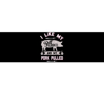 Funny Bbq Grilling Quote Pig Pulled Pork Bumper Sticker