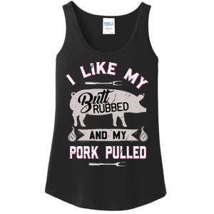 Funny Bbq Grilling Quote Pig Pulled Pork Ladies Essential Tank