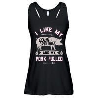 Funny Bbq Grilling Quote Pig Pulled Pork Ladies Essential Flowy Tank