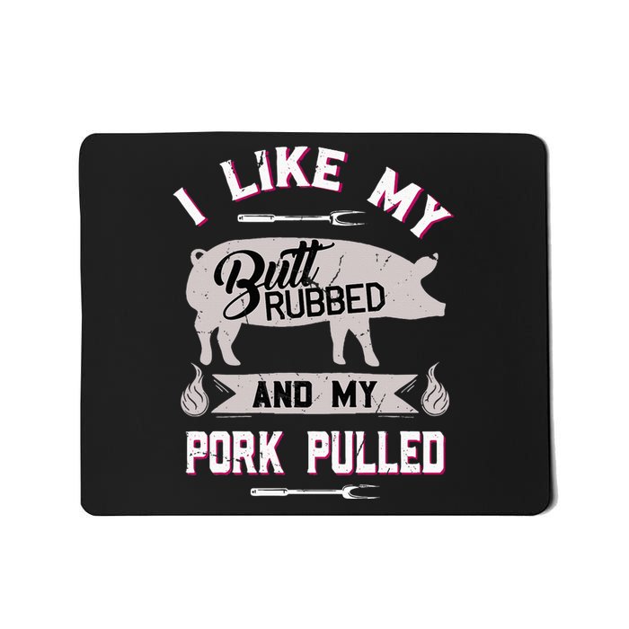 Funny Bbq Grilling Quote Pig Pulled Pork Mousepad