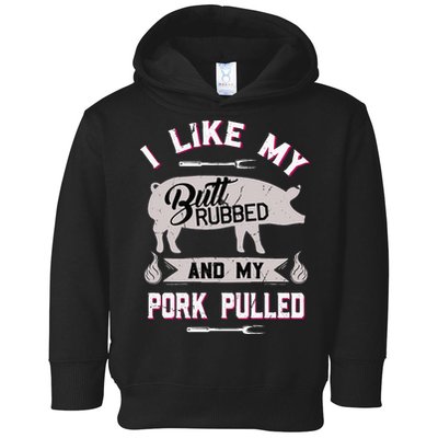 Funny Bbq Grilling Quote Pig Pulled Pork Toddler Hoodie
