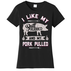 Funny Bbq Grilling Quote Pig Pulled Pork Women's T-Shirt