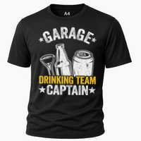 Funny Beer Garage Drinker Garage Drinking Team Captain Performance Shirt