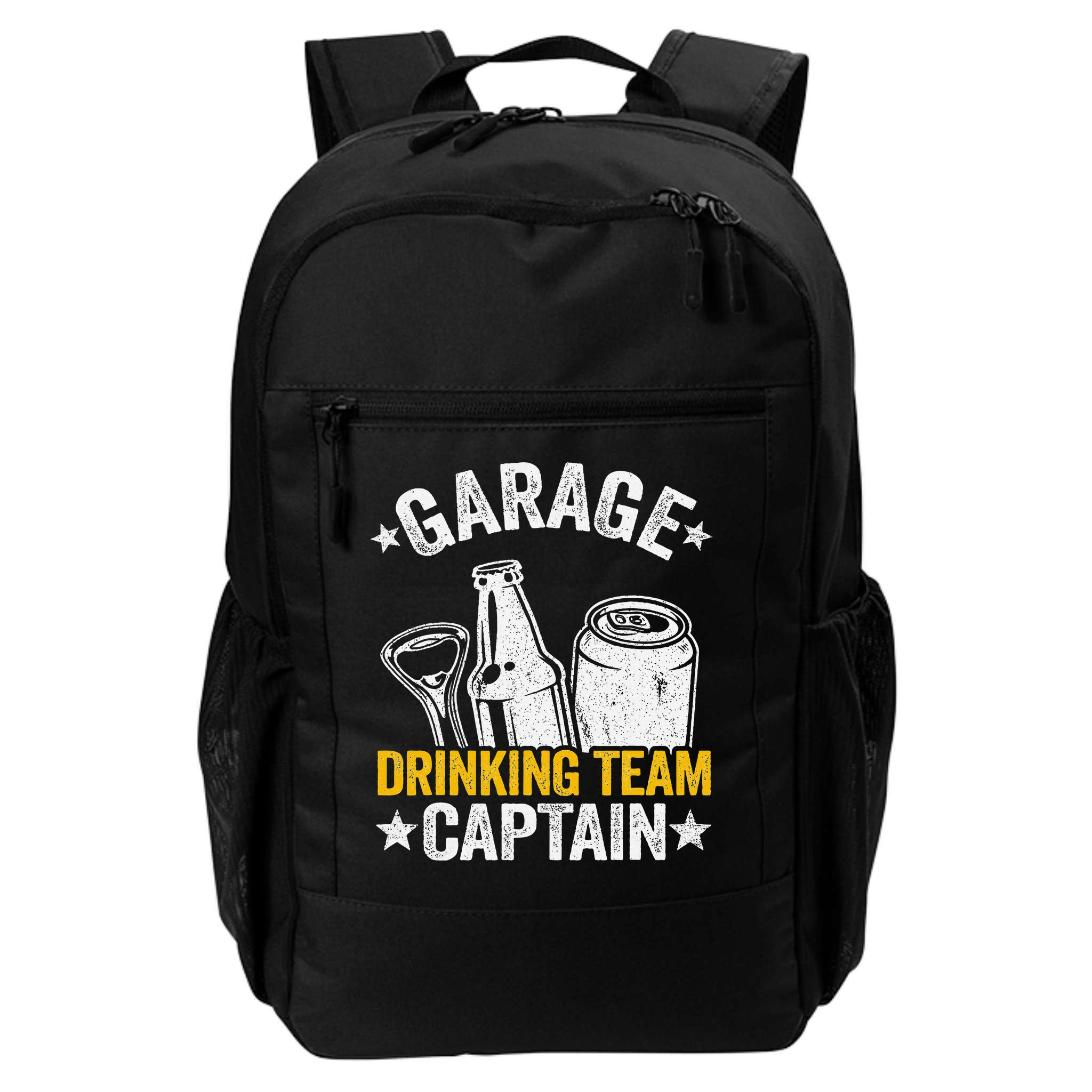 Funny Beer Garage Drinker Garage Drinking Team Captain Backpack