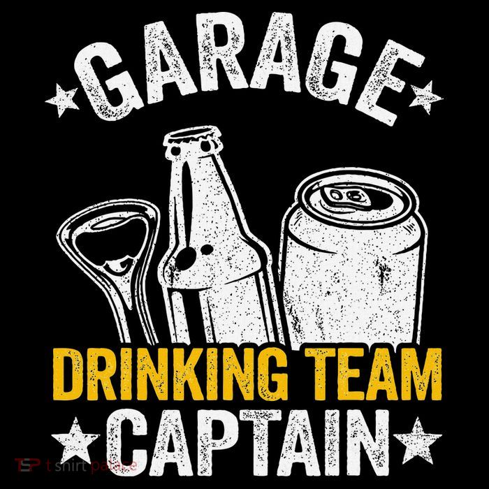 Funny Beer Garage Drinker Garage Drinking Team Captain Hooded Wearable Blanket