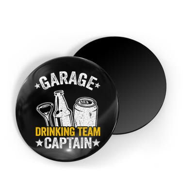 Funny Beer Garage Drinker Garage Drinking Team Captain Magnet