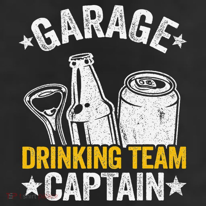 Funny Beer Garage Drinker Garage Drinking Team Captain 25L Jumbo Tote