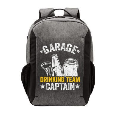 Funny Beer Garage Drinker Garage Drinking Team Captain Vector Backpack