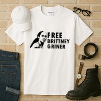 Free Brittney Griner Free BG Basketball Support Brittney Griner Tall T-Shirt