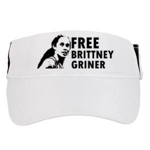 Free Brittney Griner Free BG Basketball Support Brittney Griner Adult Drive Performance Visor