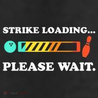 Funny Bowling Gift Strike Loading Please Wait Gift 11oz C Handle Ceramic Mug