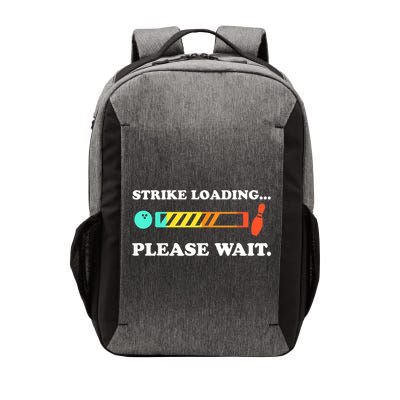Funny Bowling Gift Strike Loading Please Wait Gift Vector Backpack