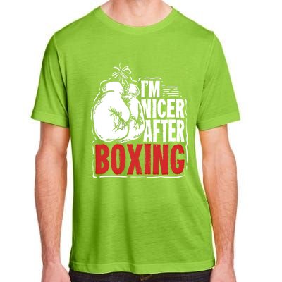 Funny Boxing Gift For A Boxer And Fighter Cool Gift Adult ChromaSoft Performance T-Shirt