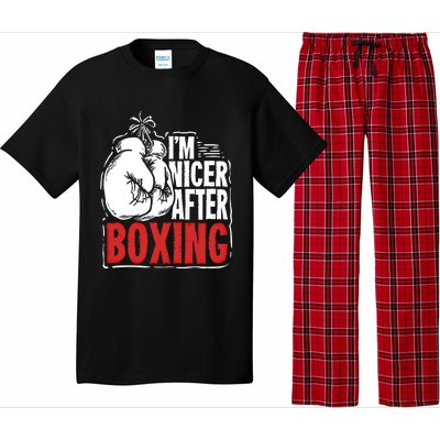 Funny Boxing Gift For A Boxer And Fighter Cool Gift Pajama Set