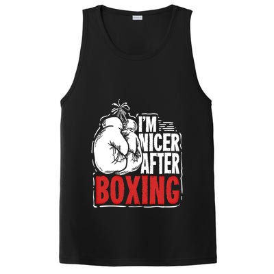 Funny Boxing Gift For A Boxer And Fighter Cool Gift PosiCharge Competitor Tank