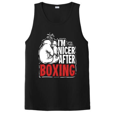 Funny Boxing Gift For A Boxer And Fighter Cool Gift PosiCharge Competitor Tank