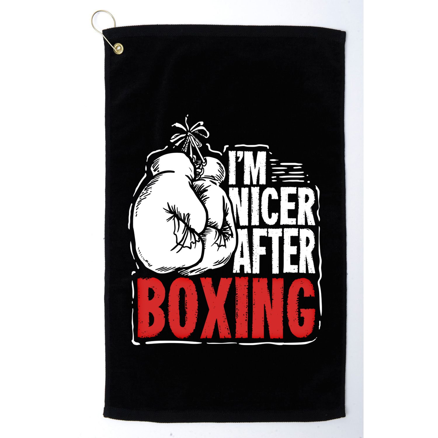 Funny Boxing Gift For A Boxer And Fighter Cool Gift Golf Towel