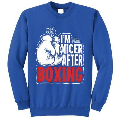 Funny Boxing Gift For A Boxer And Fighter Cool Gift Sweatshirt