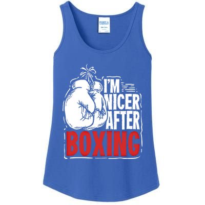 Funny Boxing Gift For A Boxer And Fighter Cool Gift Ladies Essential Tank