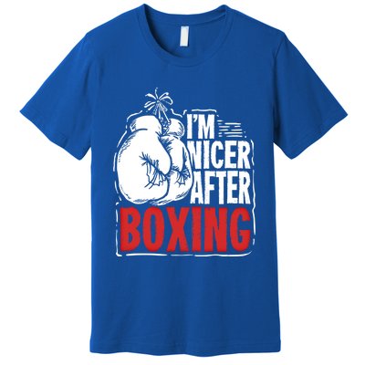 Funny Boxing Gift For A Boxer And Fighter Cool Gift Premium T-Shirt