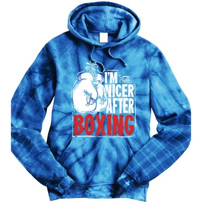 Funny Boxing Gift For A Boxer And Fighter Cool Gift Tie Dye Hoodie