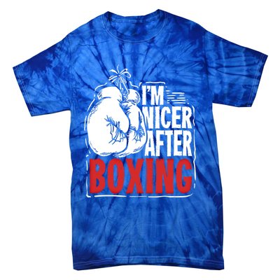 Funny Boxing Gift For A Boxer And Fighter Cool Gift Tie-Dye T-Shirt