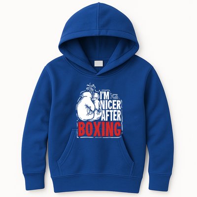 Funny Boxing Gift For A Boxer And Fighter Cool Gift Kids Hoodie