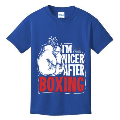 Funny Boxing Gift For A Boxer And Fighter Cool Gift Kids T-Shirt