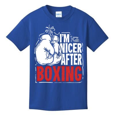 Funny Boxing Gift For A Boxer And Fighter Cool Gift Kids T-Shirt