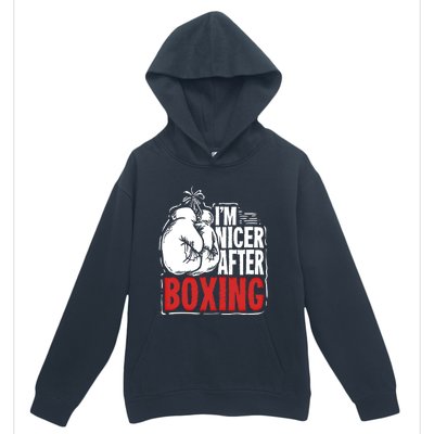 Funny Boxing Gift For A Boxer And Fighter Cool Gift Urban Pullover Hoodie