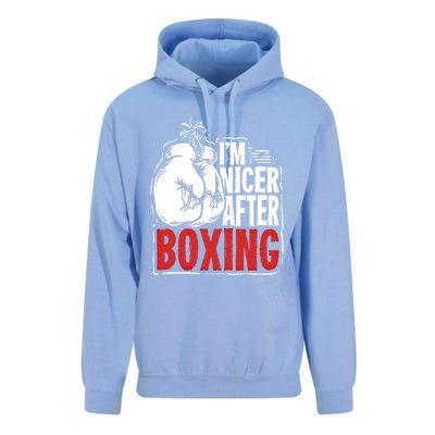 Funny Boxing Gift For A Boxer And Fighter Cool Gift Unisex Surf Hoodie