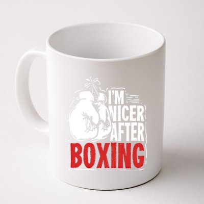 Funny Boxing Gift For A Boxer And Fighter Cool Gift Coffee Mug