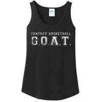 Fantasy Basketball GOAT League Champion Champ Winner Ladies Essential Tank